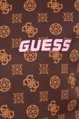 Кофта Guess жіноча колір коричневий візерунок
