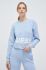 Кофта Guess жіноча  з принтом колір блакитний (3312889)