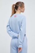 Кофта Guess жіноча  з принтом колір блакитний (3312889)