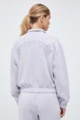 Кофта Guess жіноча колір фіолетовий з аплікацією (3461663)