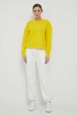 Кофта Tommy Hilfiger жіноча колір жовтий однотонна