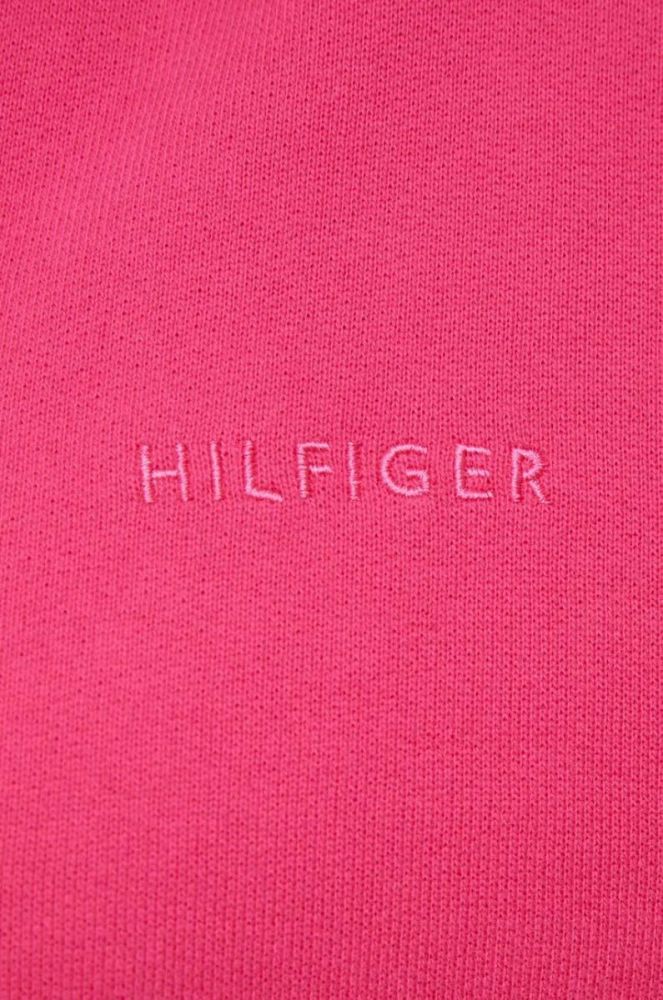 Кофта Tommy Hilfiger жіноча колір рожевий однотонна (3246835) фото 5