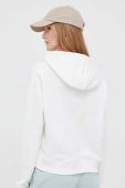 Бавовняна кофта Tommy Hilfiger жіноча колір білий з капюшоном з аплікацією (3316063)