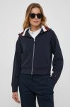 Кофта Tommy Hilfiger жіноча колір синій однотонна (3570818)