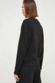Бавовняна кофта Tommy Jeans жіноча колір чорний однотонна (3319497)