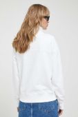 Бавовняна кофта Tommy Jeans жіноча колір білий однотонна (3365673)