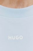 Блузка HUGO жіноча колір блакитний