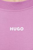Блузка HUGO жіноча колір фіолетовий