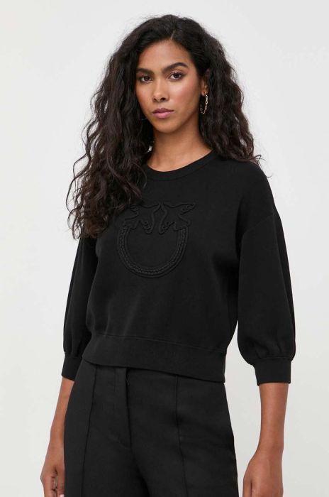Кофта Pinko жіноча колір чорний однотонна (3532721)