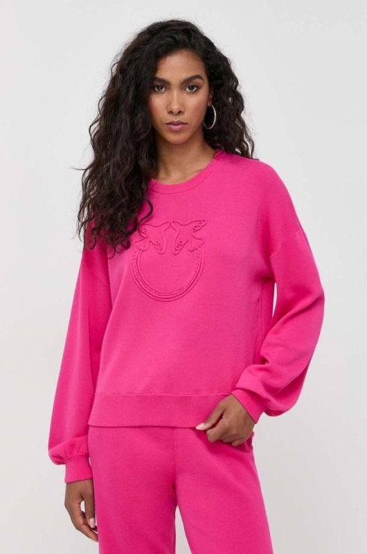 Кофта Pinko жіноча колір фіолетовий однотонна