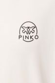 Бавовняна кофта Pinko жіноча колір бежевий однотонна (3441472)