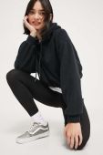 Кофта Roxy жіноча колір чорний з капюшоном однотонна