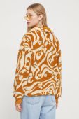 Кофта Billabong жіноча колір бежевий візерунок (3601077)