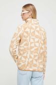 Спортивна кофта Billabong Boundary колір бежевий візерунок