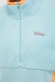 Кофта Columbia жіноча колір бірюзовий однотонна (3492259)