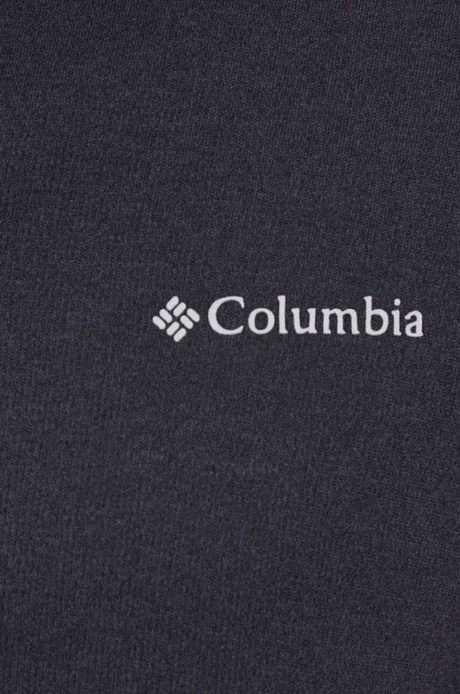 Спортивна кофта Columbia Col Hike Tech колір чорний однотонна фото 5