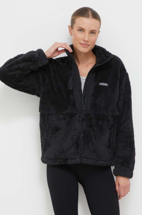 Кофта Columbia жіноча колір чорний однотонна (3503590)