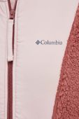 Куртка Columbia жіноча колір рожевий перехідна (3503601)