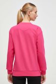 Кофта EA7 Emporio Armani жіноча колір рожевий однотонна