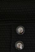 Кофта Emporio Armani жіноча колір чорний однотонна (3559363)