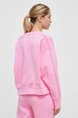 Кофта adidas by Stella McCartney колір рожевий з принтом
