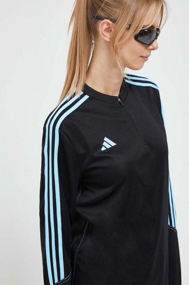 Тренувальна кофта adidas Performance Tiro 23 колір чорний з аплікацією (3449347)