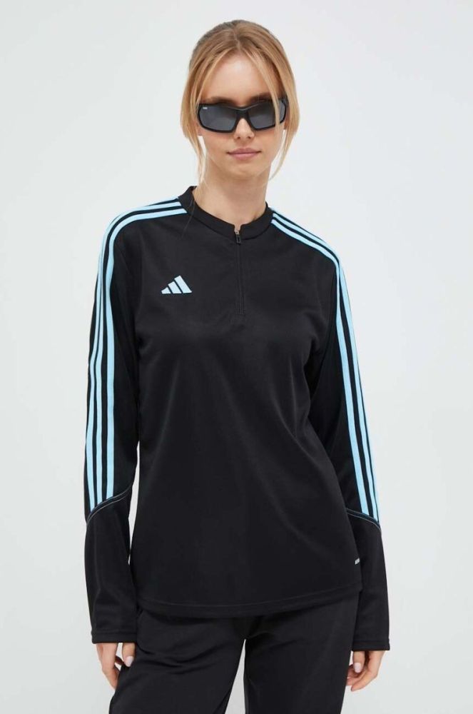Тренувальна кофта adidas Performance Tiro 23 колір чорний з аплікацією (3449347) фото 4