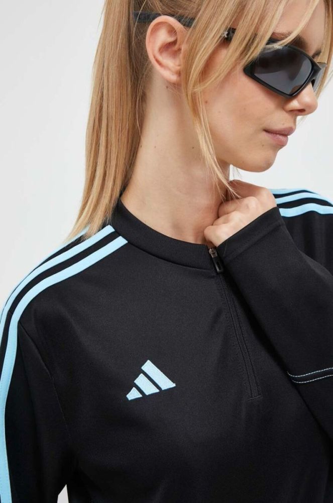 Тренувальна кофта adidas Performance Tiro 23 колір чорний з аплікацією (3449347) фото 5