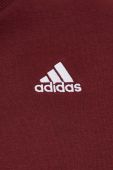 Кофта adidas жіноча колір бордовий з аплікацією