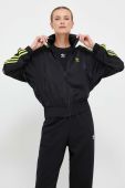 Кофта adidas Originals жіноча колір чорний з аплікацією (3359796)