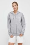 Кофта adidas Originals жіноча колір сірий з капюшоном меланж