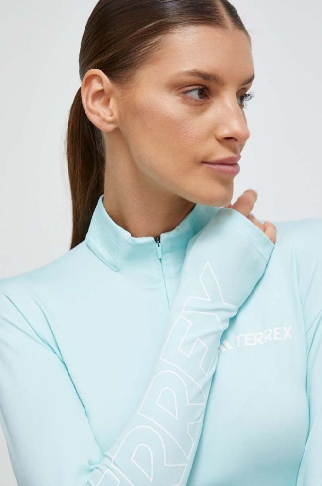 Спортивна кофта adidas TERREX Xperior колір бірюзовий фото 4