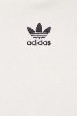 Кофта adidas Originals жіноча колір бежевий з капюшоном однотонна (3359821)