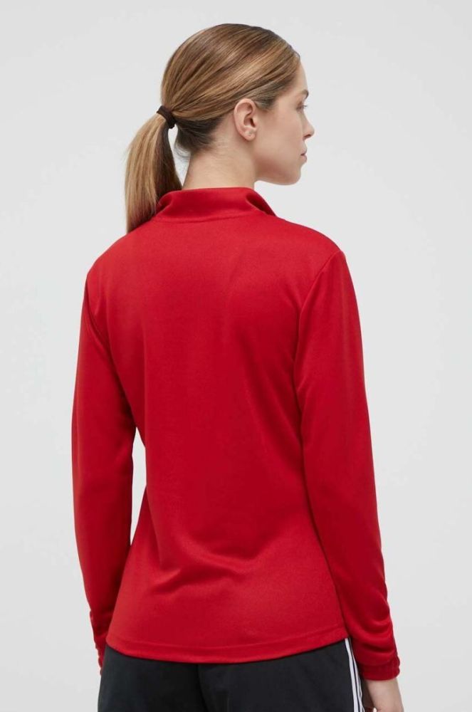 Тренувальна кофта adidas Performance Entrada 22 колір червоний однотонна (3304704) фото 3