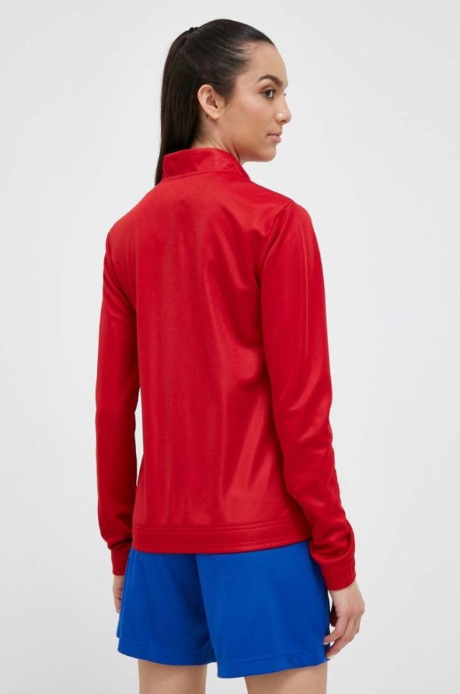 Тренувальна кофта adidas Performance Entrada 22 колір червоний однотонна (3331627) фото 3