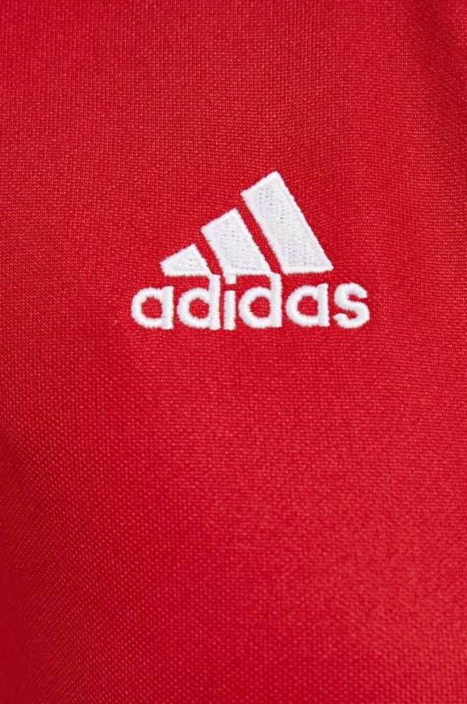 Тренувальна кофта adidas Performance Entrada 22 колір червоний однотонна (3331627) фото 6