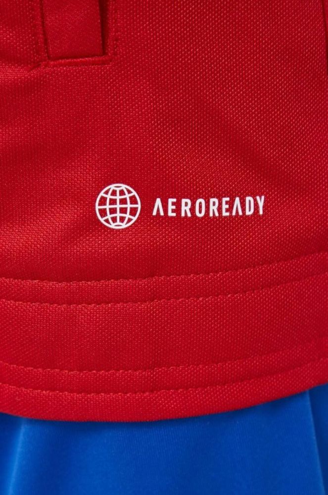 Тренувальна кофта adidas Performance Entrada 22 колір червоний однотонна (3331627) фото 7