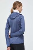 Спортивна кофта adidas TERREX Tech Flooce з капюшоном однотонна колір блакитний