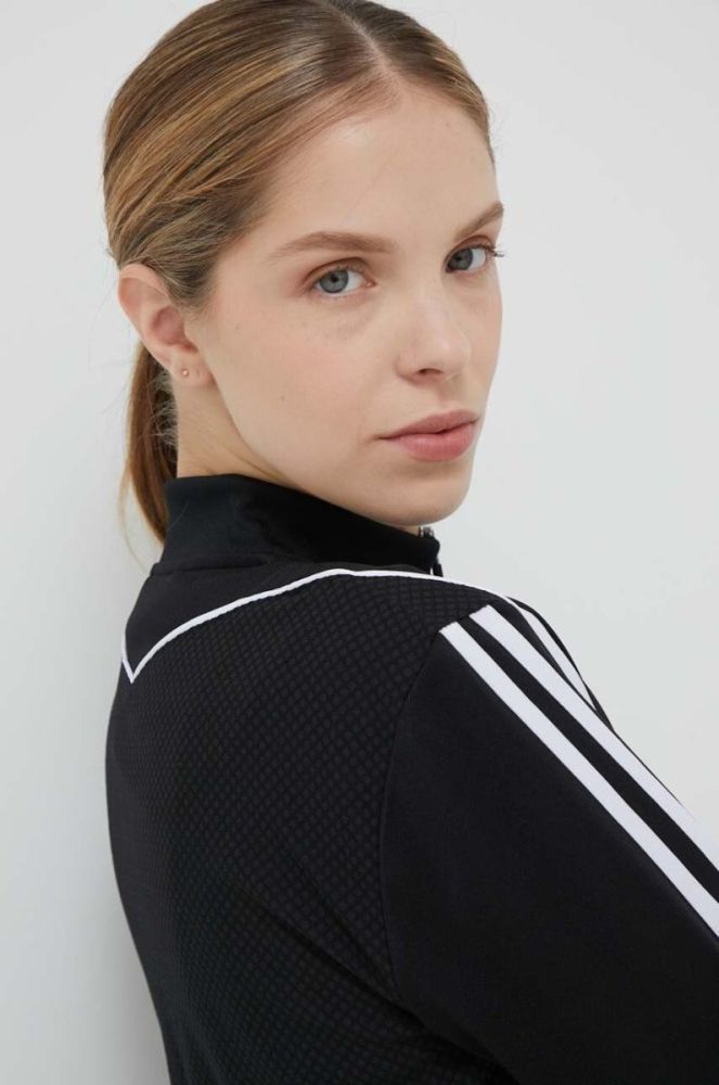 Тренувальна кофта adidas Performance Tiro 23 League колір чорний з аплікацією фото 4
