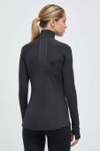 Тренувальна кофта adidas Performance Techfit COLD.RDY колір чорний однотонна