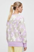 Кофта adidas жіноча колір фіолетовий візерунок (3624767)