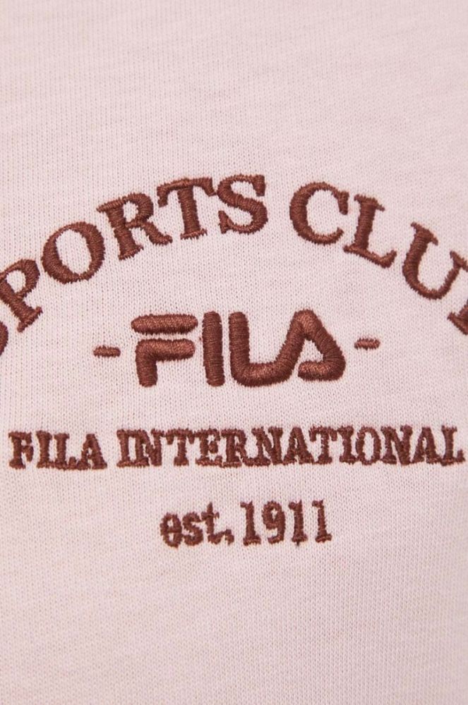 Бавовняна футболка Fila колір рожевий (3481076) фото 5