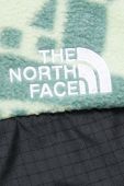 Кофта The North Face жіноча колір зелений візерунок