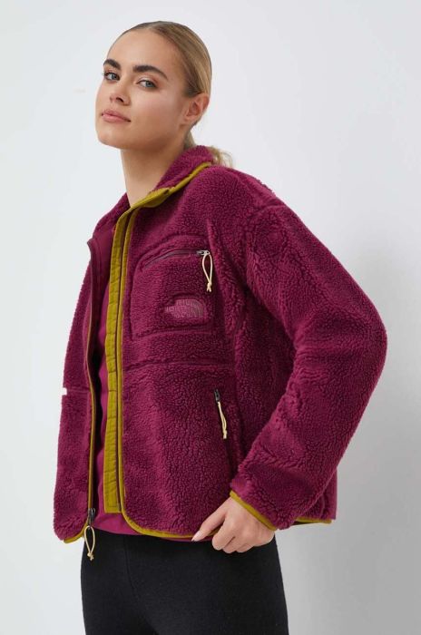 Кофта The North Face жіноча колір фіолетовий однотонна (3585051)