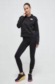 Спортивна кофта The North Face колір чорний однотонна (3582022)