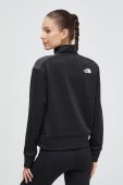 Спортивна кофта The North Face колір чорний однотонна (3582022)