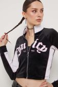 Кофта Juicy Couture жіноча колір чорний з аплікацією (3549923)