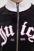 Кофта Juicy Couture жіноча колір чорний з аплікацією (3549923)