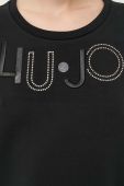 Кофта Liu Jo жіноча колір чорний з аплікацією (3383164)