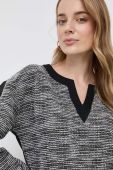 Кофта Liu Jo жіноча колір чорний візерунок